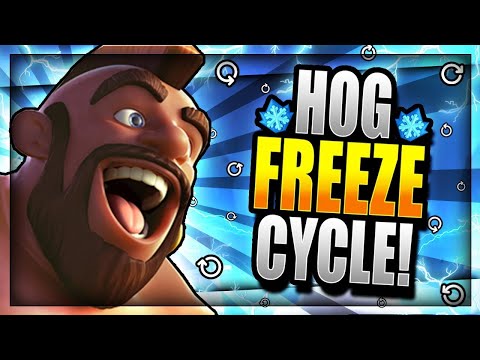 NEW META HOG RIDER CYCLE DECK Gameplay 1 | Clash Royale | PNJN Gaming
