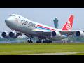 35 Minutes POWERFUL Takeoffs SMOOTH Landings Plane Spotting Amsterdam Schiphol Airport AMS EHAM
