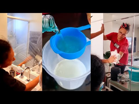 A Bruxinha ensinou o Melhor limpa vidros caseiro! Janela, Espelhos, Box, Fácil e Rápido!?‍♀️?
