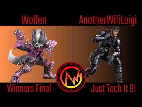 AWG Just Tech It 9 Winners Final - Wolfen (Wolf) Vs AnotherWifiLuigi (Snake) Smash Ultimate - SSBU
