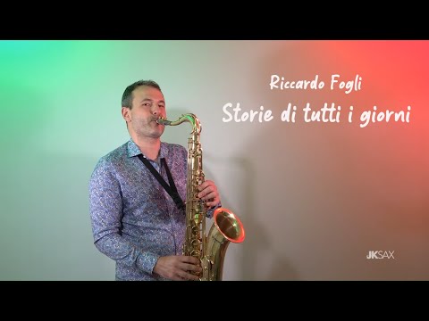 Riccardo Fogli - Storie di tutti i giorni (Saxophone Cover by JK Sax)