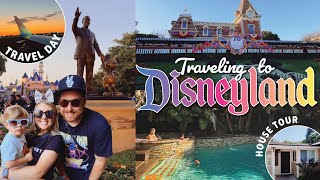 Traveling to Disneyland ✨ Disneyland’s 70th Anniversary Celebration + Anaheim Vacation House Tour