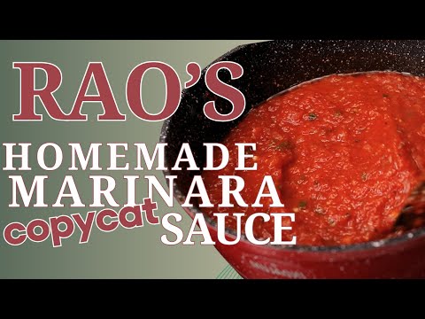 Copycat Rao's Marinara Sauce : So Easy, Better and Cheaper