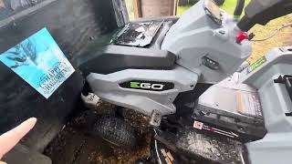 Electric Riding Lawn Mower - EGO: T6 TR420 (Measurement's)