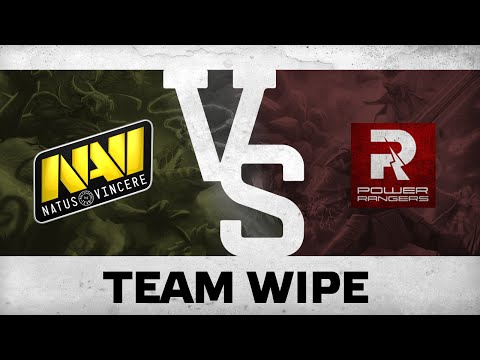 Team wipe by Na`Vi vs Power Rangers @ WePlay League S3