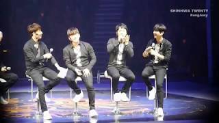 20180325 Talk & Good bye - Shinhwa 20th anniversary