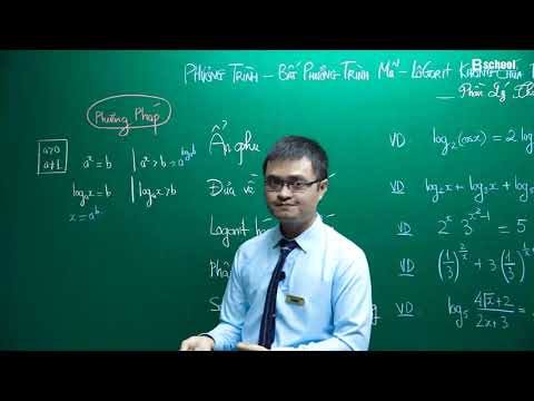 Lý thuyết về phương trình - bất phương trình mũ - logarit