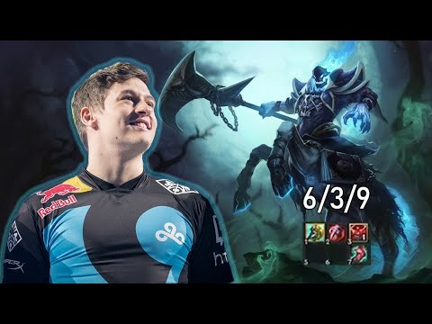 Svenskeren EG Stream - Hecarim 6/3/9 Jungle vs Rumble Full Match - LCS