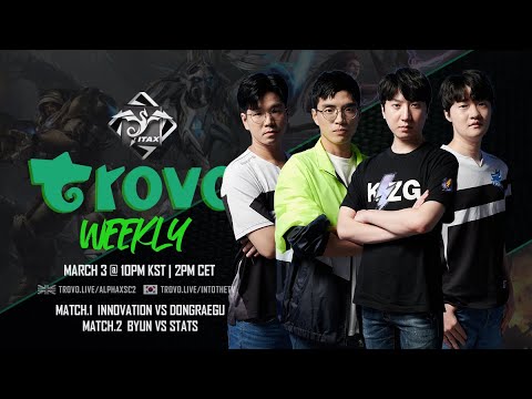 StarCraft 2 - INNOVATION vs DRG - ITaX Trovo Weekly #23 | Ro4