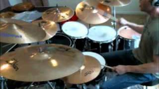 Jamming Along to Elliott Drive on to me drum cover.wmv