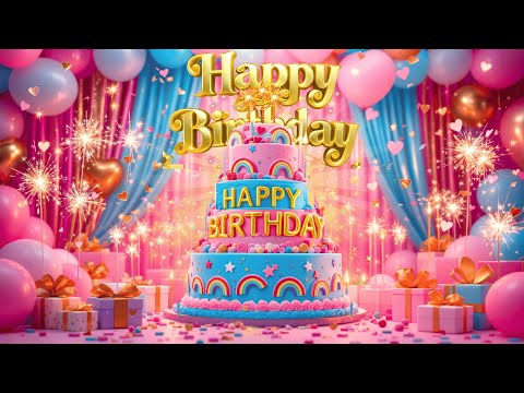 Best Happy Birthday Song 🎉 Cheerful Birthday Video