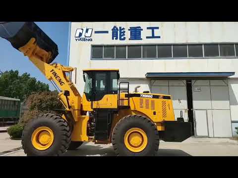 CE Approved 6 Ton Wheel Loader with Cummins engine