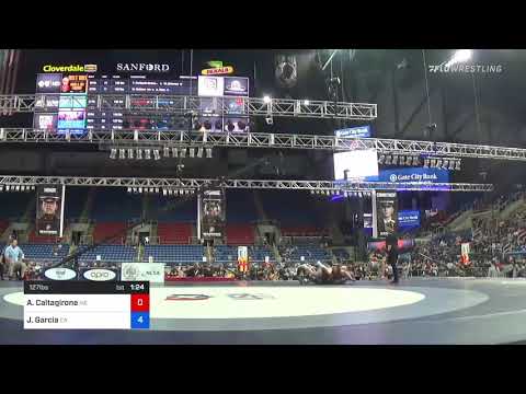 127 Lbs Round Of 16 - Alissa Caltagirone, Maine Vs Janida Garcia, California 84a5