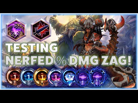 Zagara Maw - TESTING NERFED % DMG ZAG! - B2GM Season 1 2025