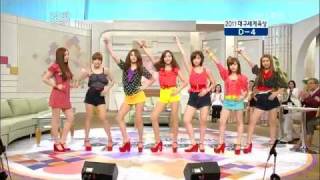 110823! / T-ara(티아라) - Roly Poly  / [KBS Morning Place]