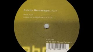 Estelle Montenegro - Lessons In Minimalism