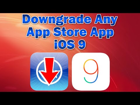 iOS 9: How to Downgrade any App Store App (Without Computer) Video