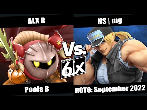 ROT6 September Pools B - ALX R (Meta Knight) vs NS | mg (Terry) SSBU Singles