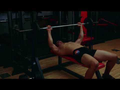 Bench Press With Short Bands, Tutorial, Exercise Video, Workout, SEXioFIT