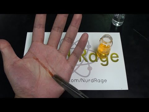 Make Fake Blood Cuts (Chemistry Trick)