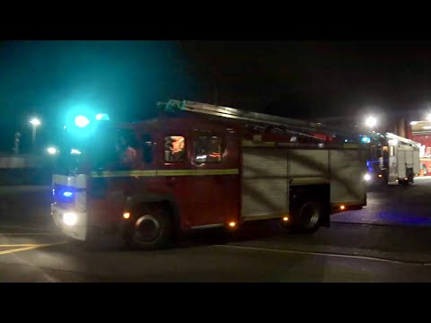 Manchester Central Reserve Pump Double Turnout - Greater Manchester Fire & Rescue Service