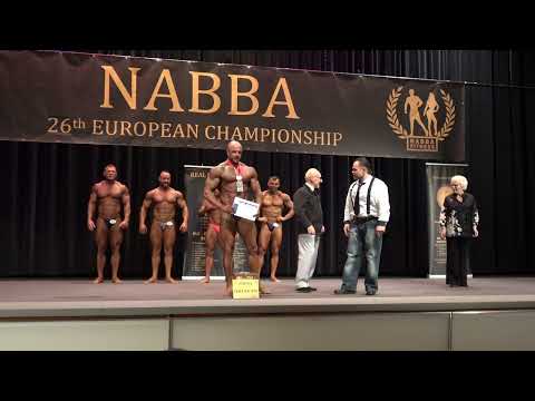 NABBA European Championship 2022 - Men Overall - Comparisons and Results