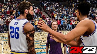 All College Flashback Cut Scenes In NBA 2K23 My Career