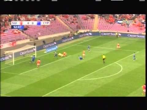 2013 (June 8) Switzerland 1- Cyprus 0 (World Cup Qualfiier)