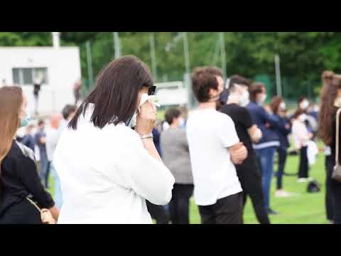 Legnano calcio, i funerali del giocatore Andrea Rinaldi