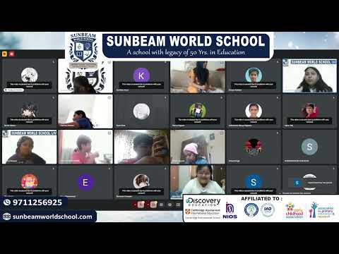 Co-curricular activity at Sunbeam World School