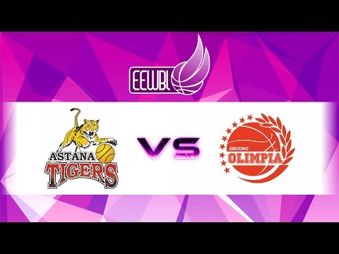 Astana Tigers vs Olimpia Grodno - EEWBL 27.09.15. Riga