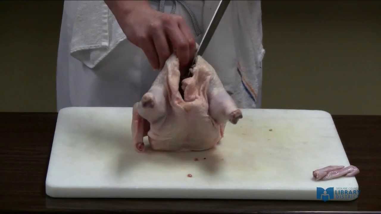 How To Halve A Chicken