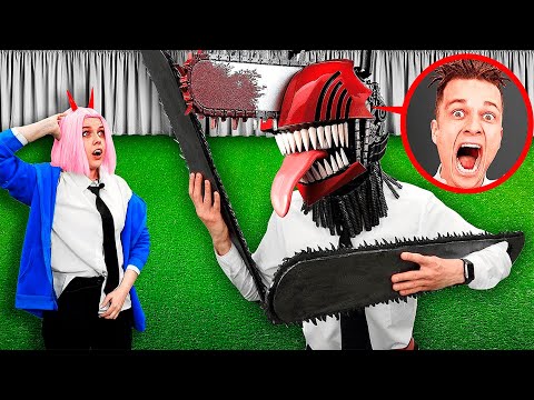 help! Bruno turned into a CHAINSAW MAN for 24 hours