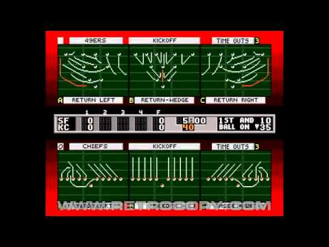 NFL Football '94 starring Joe Montana Megadrive