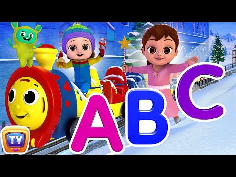 ChuChu Toy Train Christmas ABC Song + Surprise Eggs | Fun Alphabet Learning for Toddlers by ChuChuTV