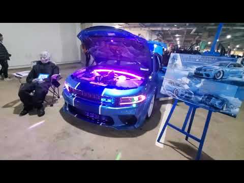 Tokyo Car Meet & Car Show (all types of cars) | A lit car meet at American Dream Mall