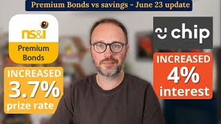 Premium Bonds hiked to 3.7% - better than savings?