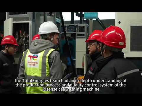 Une visite de notre partenaire @TotalEnergies dans notre usine. Best Car Wash System