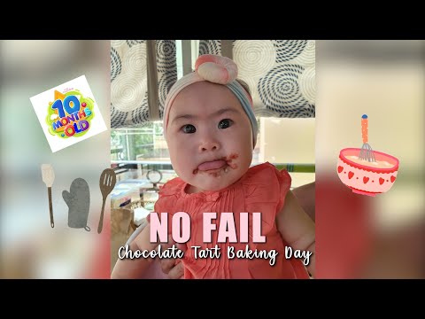 No fail chocolate tart baking day