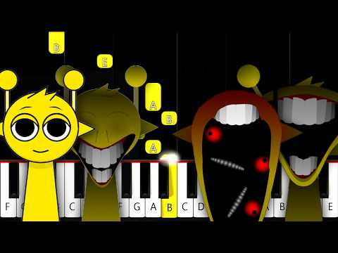 Simon in 4 Phases (Incredibox SPRUNKI) - Piano Tutorial