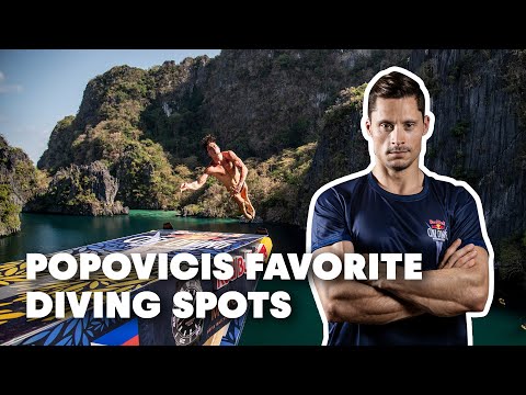 Top 5 Diving Locations of Constantin Popovici