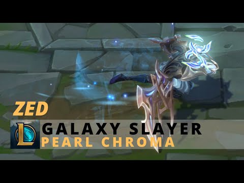 Galaxy Slayer Zed Pearl Chroma - League Of Legends