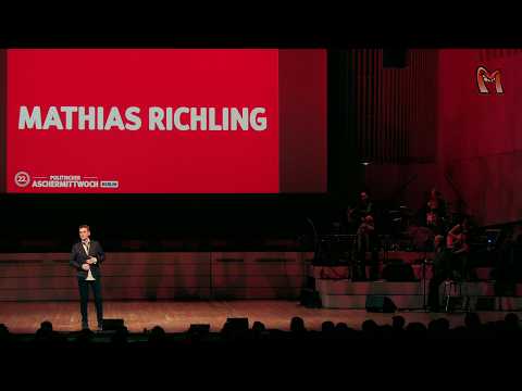 Mathias Richling (1) beim 22. Politischen Aschermittwoch