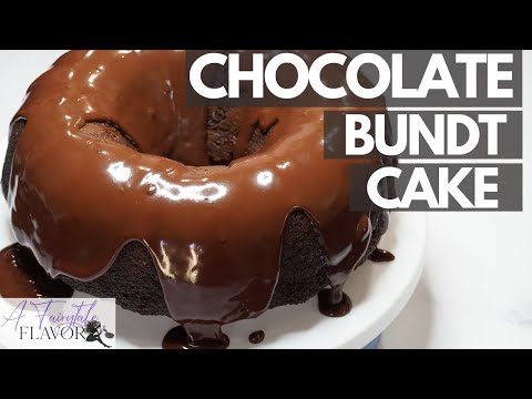 CHOCOLATE BUNDT CAKE | Easy 5 Ingredient Recipe