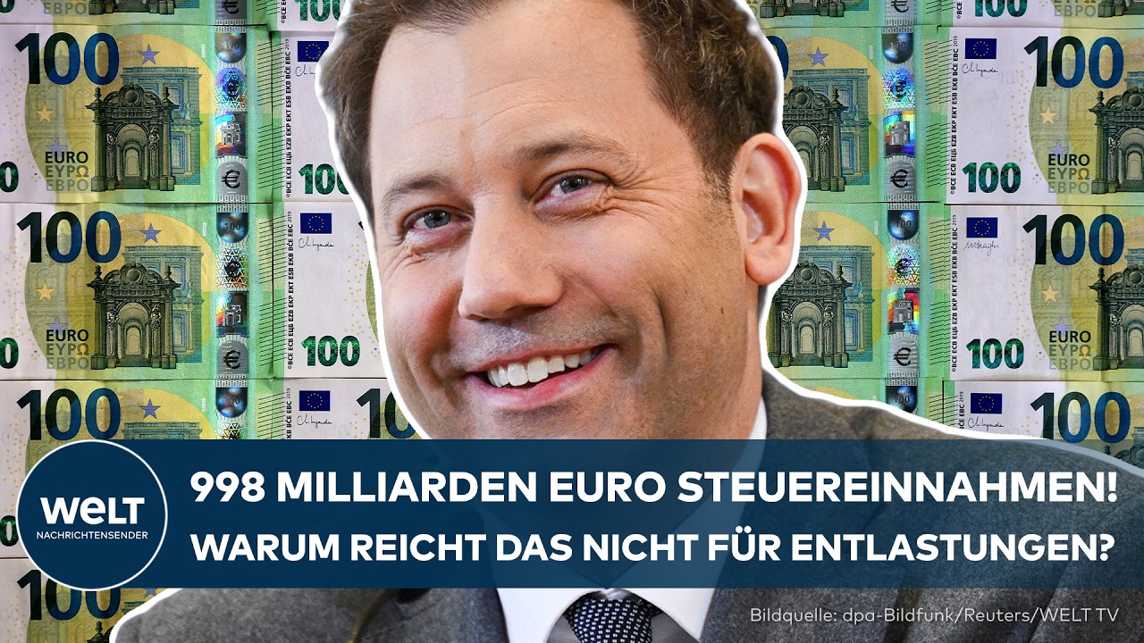 DEUTSCHLAND: 998 Milliarden Euro Einnahmen, doch Klingbeil sieht keinen Spielraum für Entlastungen
