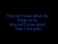 One Direction - They Don't Know About Us ...