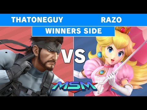 MSM 226 - S+ | ThatOneGuy (Snake) Vs FS | Razo (Peach) Winners Pools - Smash Ultimate