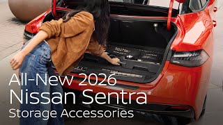 Nissan 2026 Nissan Sentra – Declutter Your Interior With Essential Storage Accessories (YouTube Spot)
