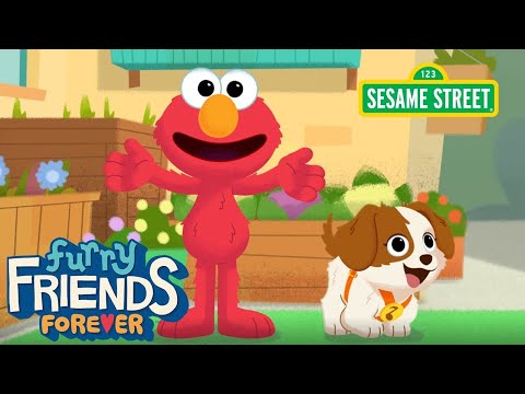 芝麻街。幫忙找瘦子!| 艾爾莫和探戈永遠的毛茸茸的朋友 (Sesame Street: Help Find Slimey! | Elmo & Tango Furry Friends Forever)