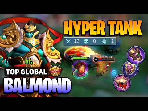 Jungle Balmond Full Tank Build [ Top Global Balmond Best Build ] By bt. - Mobile Legends